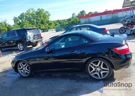 2014 Mercedes-Benz Slk 250 из США, поврежденный, VIN WDDPK4HAXEF083492